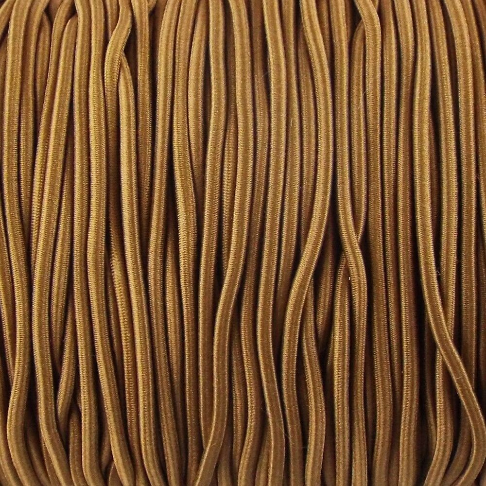 20 COLOUR 2.5mm Round Cord Elastic Coat Anorak Jacket Hood BUY 1 2 4 8