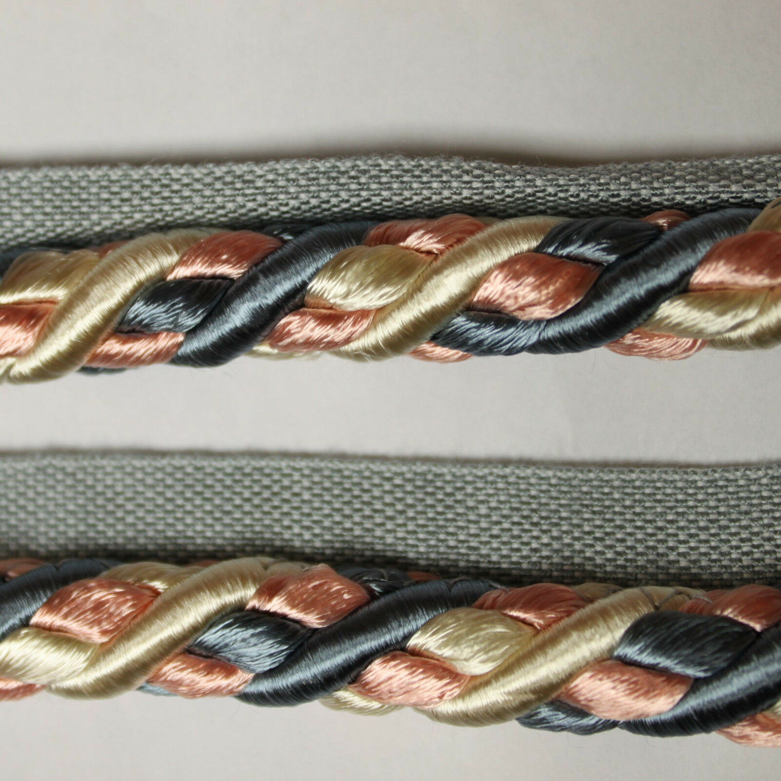 CLEARANCE THICK 12mm Flanged Piping Cord Upholstery Chair Edging Trim BUY 1 2 4m