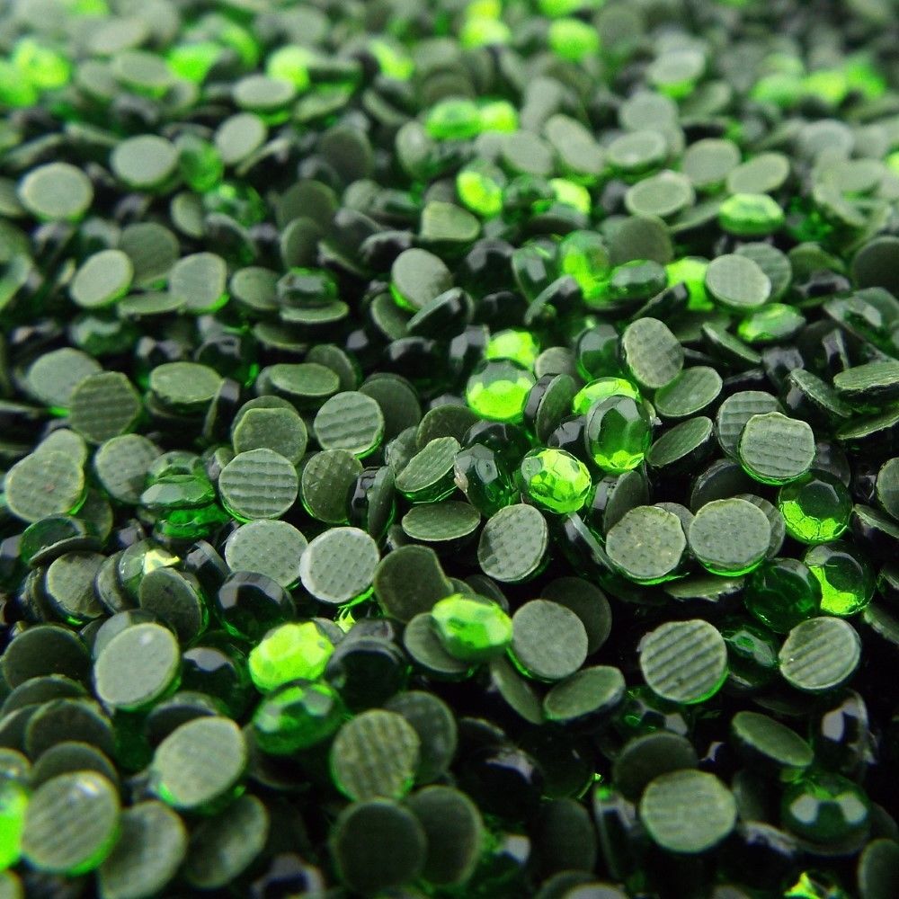 3 COLOUR 3.5mm Hotfix Iron on Faceted Gems Buy 400 800 10g