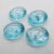 13mm Flat Baby Turquoise Blue