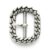 DBF058 23mm Chain Effect Matt Silver