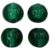 01 19mm Green Squashed Ball