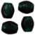 02 22mm Dark Green Flat Bean