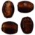 04 22mm Dark Amber Flat Bean