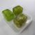 09 Clear Green Cubes