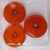 13 Large Orange Discs