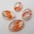 11 12x 19mm Orange White Clear