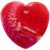 24 36mm Heart Red White