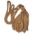 Beige Tassel Tie Back