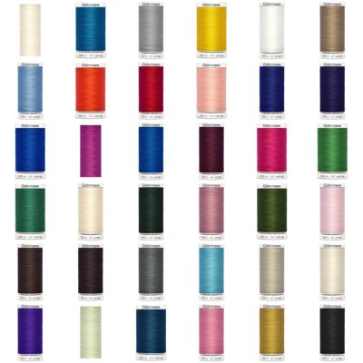 500m Polyester Sew All Thread 37 Color Normal Sewing 1 or 2 Reel 548D