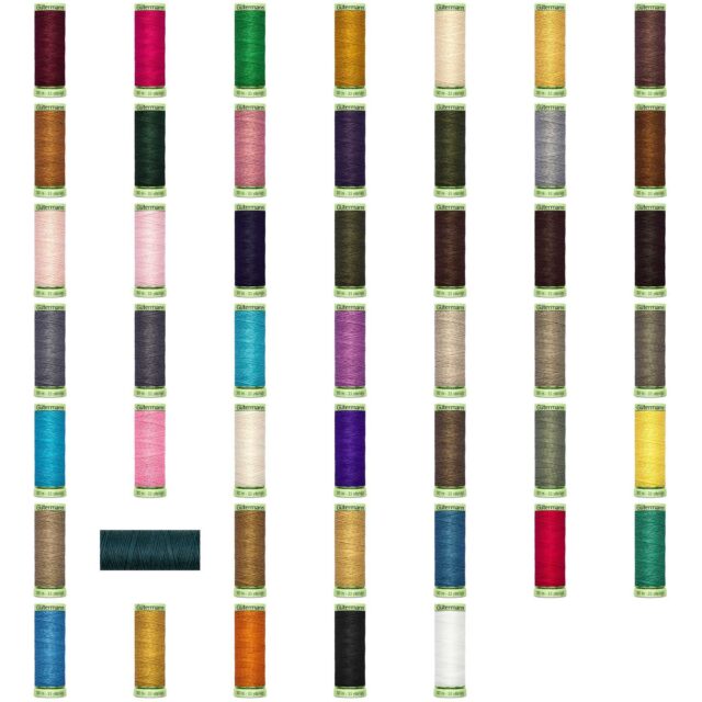 Gutermann Top Stitch Thick Thread 30m Colours 369 to 999 Part 2 548D