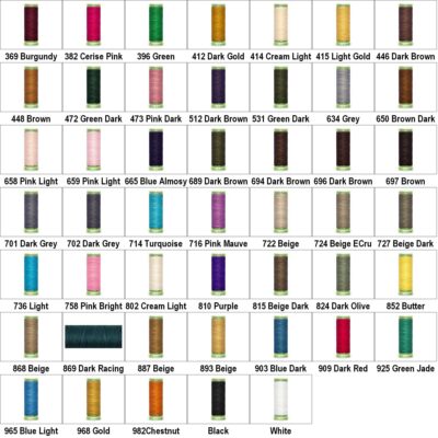 Gutermann Top Stitch Thick Thread Colours 369 to 999 30m Part 2 548