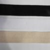 25mm 40mm 2mm Thick Cotton Webbing 1m 2m 4m Black White Cream 952D