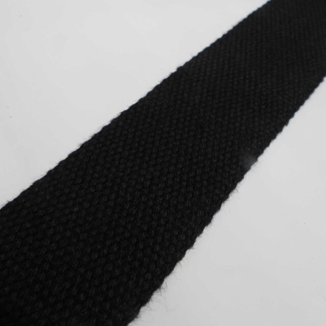25mm 40mm 2mm Thick Cotton Webbing 1m 2m 4m Black White Cream 952D