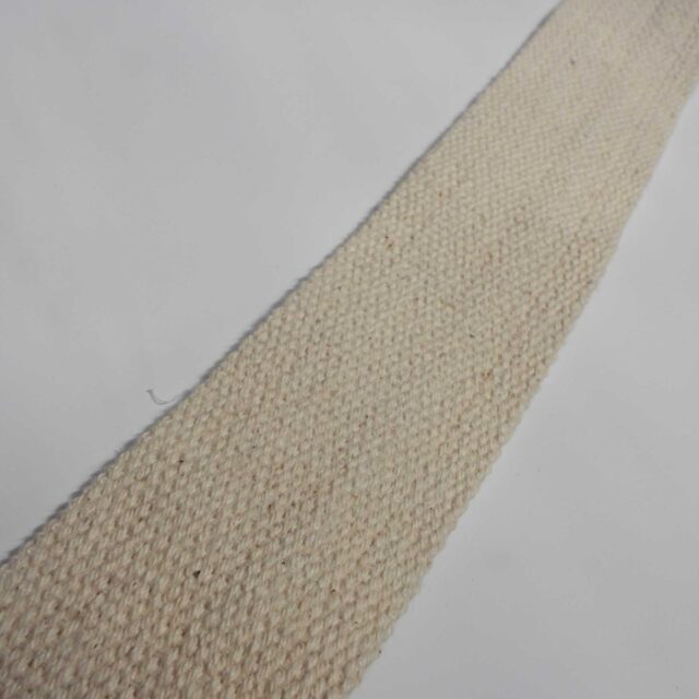 25mm 40mm 2mm Thick Cotton Webbing 1m 2m 4m Black White Cream 952D