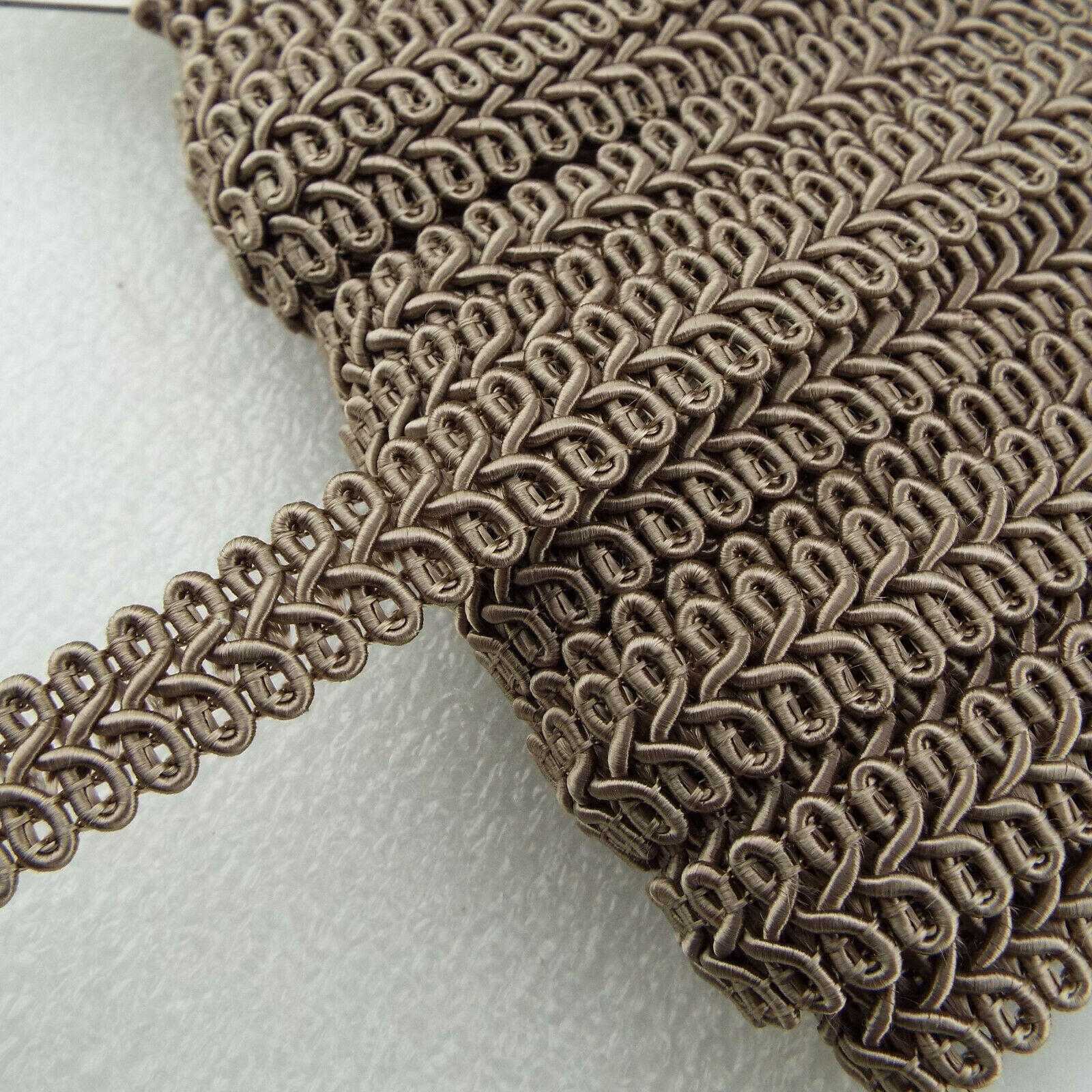 13mm Scroll Braid Edge Trim Upholstery Chair 8 Costume BUY 1 2 4m 12 ...