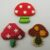 3 Mushroom Toadstools 50 by 50