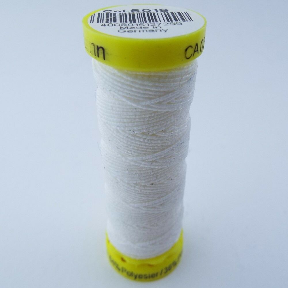 14 COLOUR QUALITY 10m Shirring Elastic Sewing Thread Cuff Knitting Etc ...