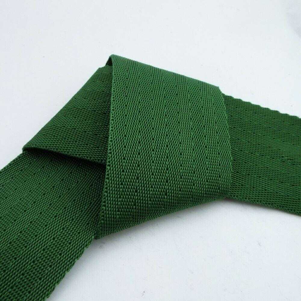 20mm White Polypropylene Plain Weave Webbing - 50m Roll