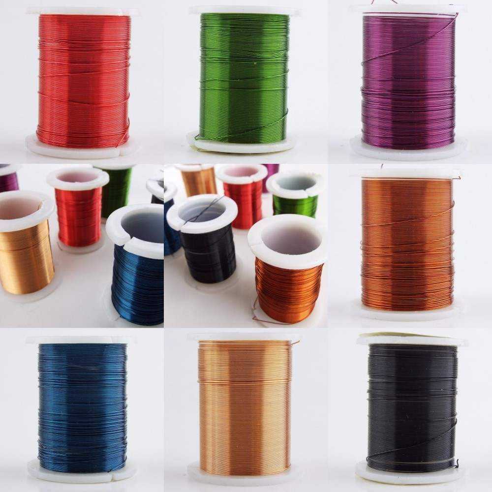 7 COLOUR 0.3mm 28 Gauge Craft Wire 10m Jewellery Beading Tiara BUY 1 2