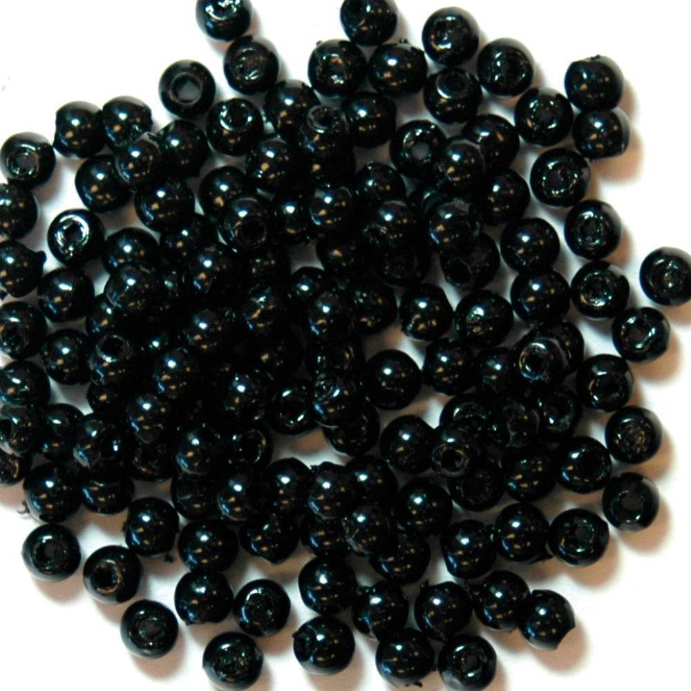 19 COLOUR 3mm Craft Factory Plastic Round Pearl Beads 7g Craft BUY 1 or 2 Packs