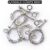 4 TOGGLE CLASPS 95301