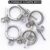 4 TOGGLE CLASPS 95101