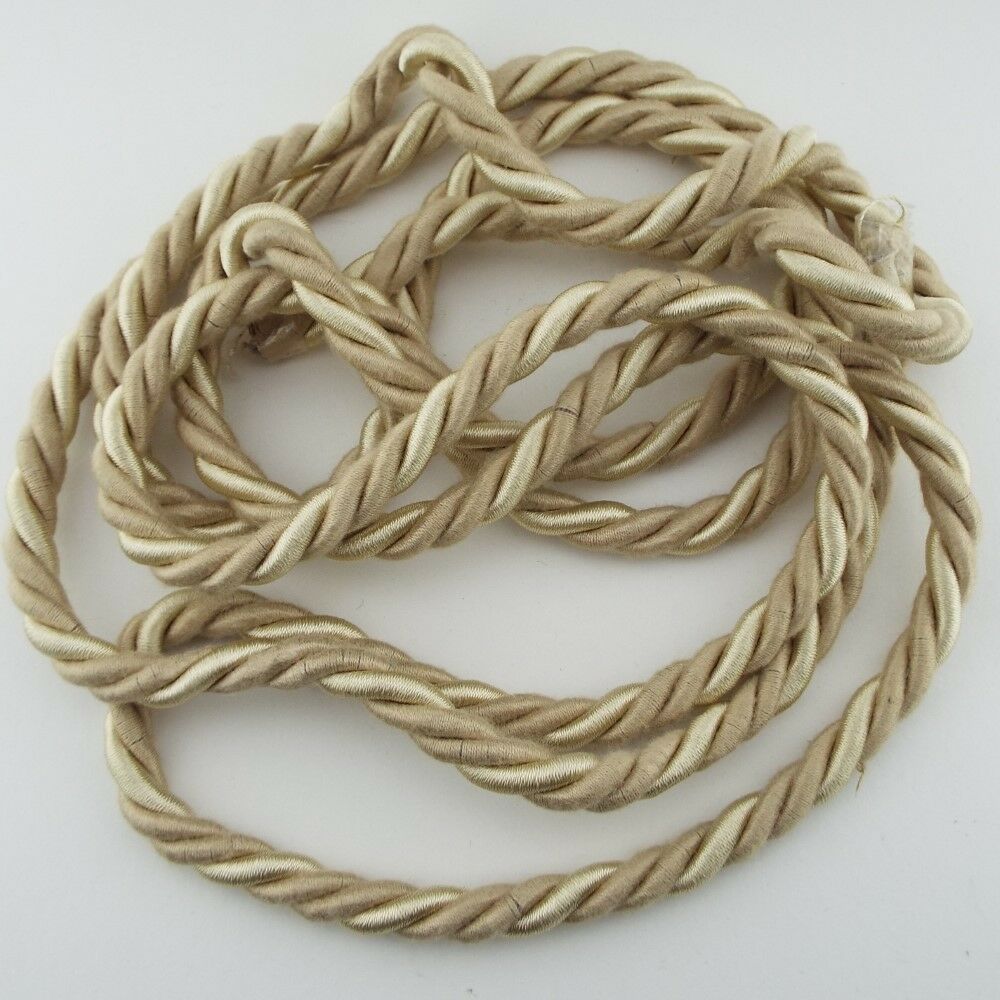 CLEARANCE 2m Length 10mm Cord Upholstery Rope Costume Bag Handle Belt