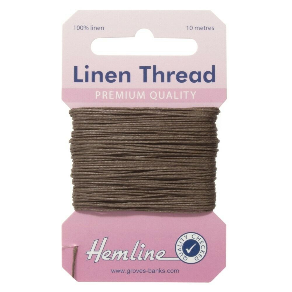 10m Strong Natural Linen Thread Upholstery Leather Work Camping BUY 1 2