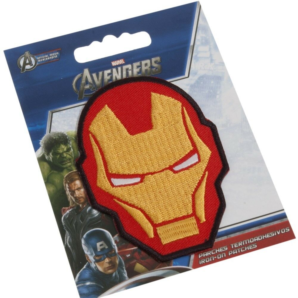 OFFICIAL LICENSED Marvel Comic and Movie Character Iron On Motif ...