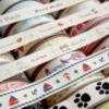 57 DESIGN Natural Cotton Ribbon 5m Lengths BUY 5 10 20m Printed India Tape 922