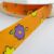 16 15mm Orange Flowers