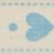 15mm Hearts Blue. VR15.050