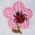 1013 40 by 50 Ladybird Gingham Flower