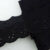 13 50mm Cotton Lace Black