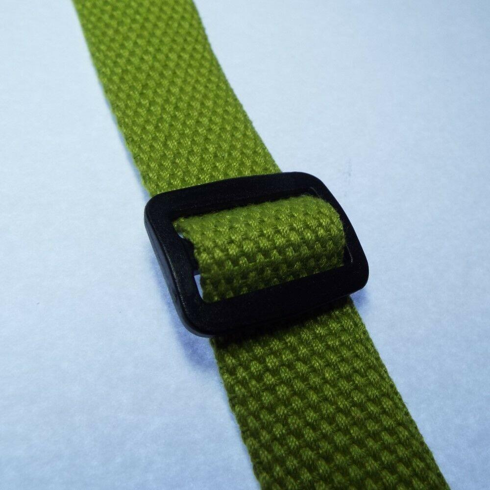 QUALITY 25mm 2mm Thick Webbing COTTON LOOK Bag Handle Strap Belt 1 2 4m ...
