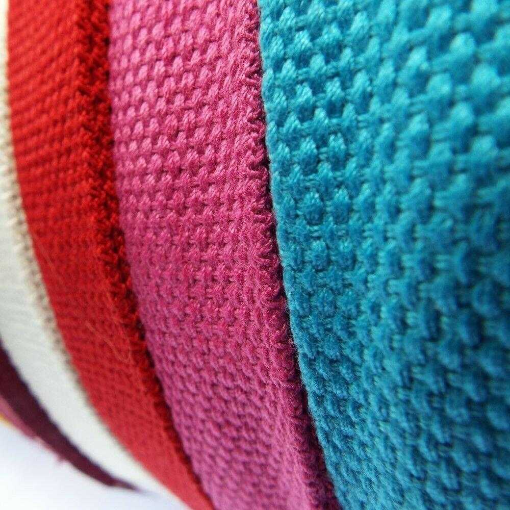 16 COLOUR 25mm 2mm Thick Webbing Cotton Look Bag Handle Strap Belt 1 2 ...