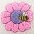 Fluffy Lavender Bee 75 by 70