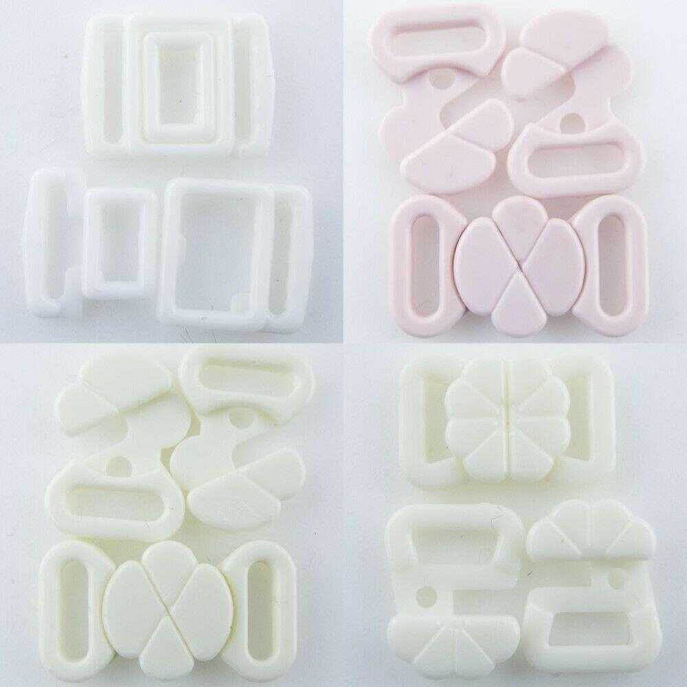 4STYLE Biking Bra Clasp Swimwear Fastener Clip Hook Snap 8 9 10mm BUY 1