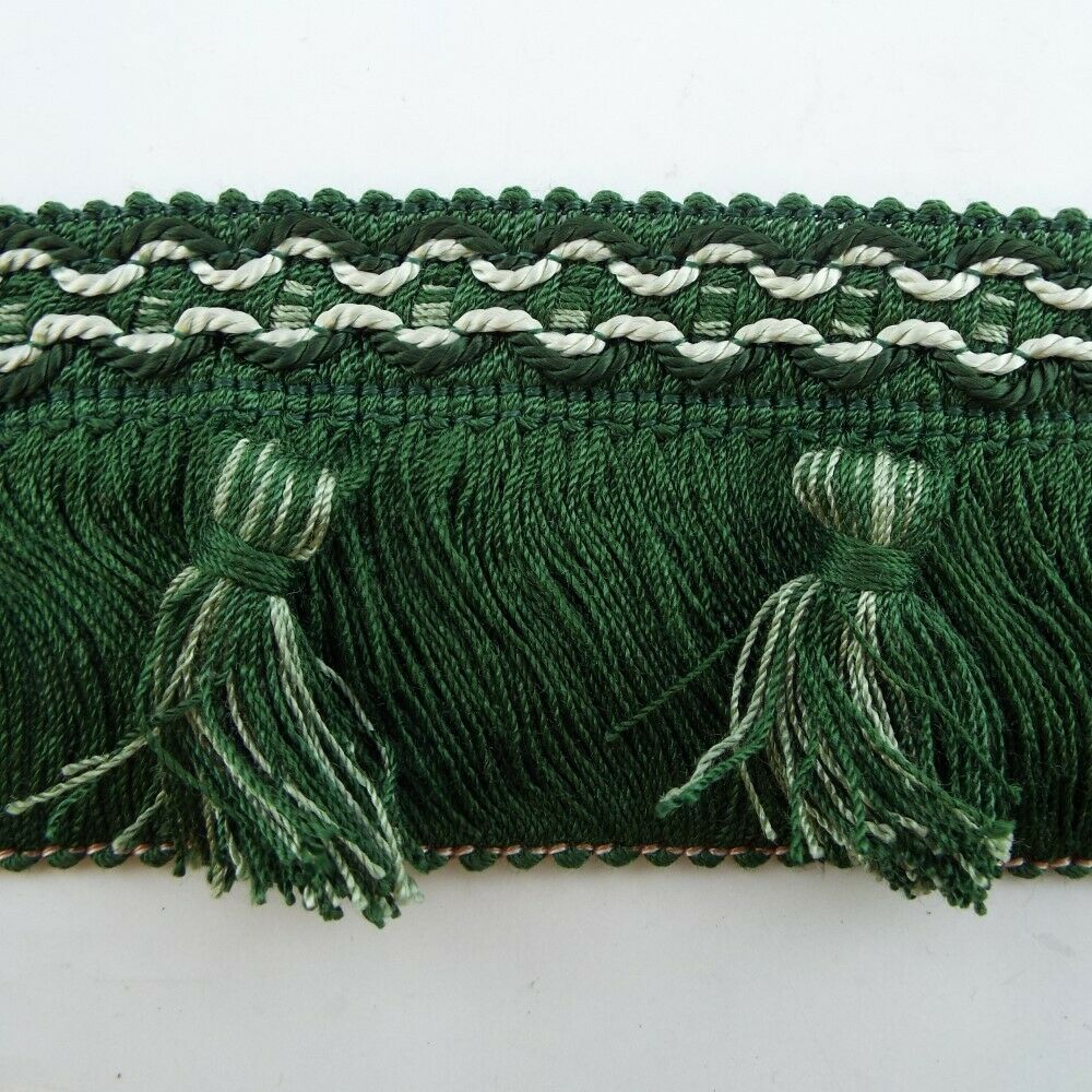 4 COLOUR 6cm Tassel Upholstery Fringe Costume Lampshade Edging BUY 1 2