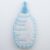 Blue Bottle 20 by 40mm