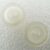 02 18mm Clear Frosted Centre