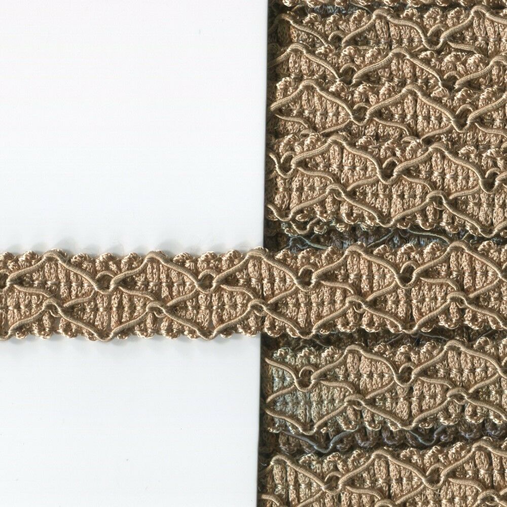 CLEARANCE 15 COLOUR 15mm Diamond Gimp Braid Trim Upholstery Trimming