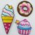 029 Doughnut Cake Ice Cream 45 by 45