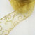 63mm Gold Organza Scrolls