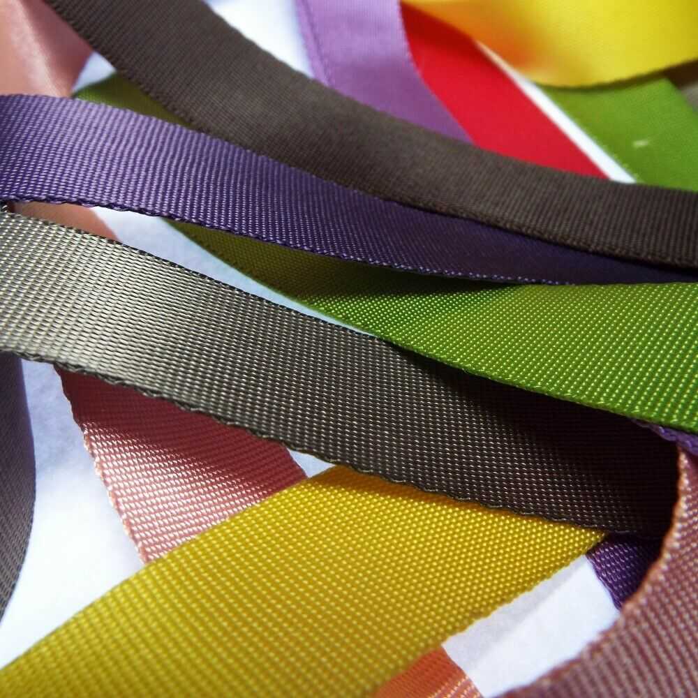 20mm White Polypropylene Plain Weave Webbing - 50m Roll