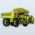 70 by 40 Yellow Dumper Truck