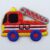 50 by 35 Fire Engine Red Blue Yellow