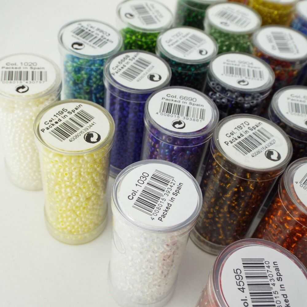 48 COLOUR Gutermann 9/0 Seed Beads 2.6mm 28g Jewellery 773875 BUY 1 2 ...