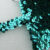 10 20mm Jade Green Elastic